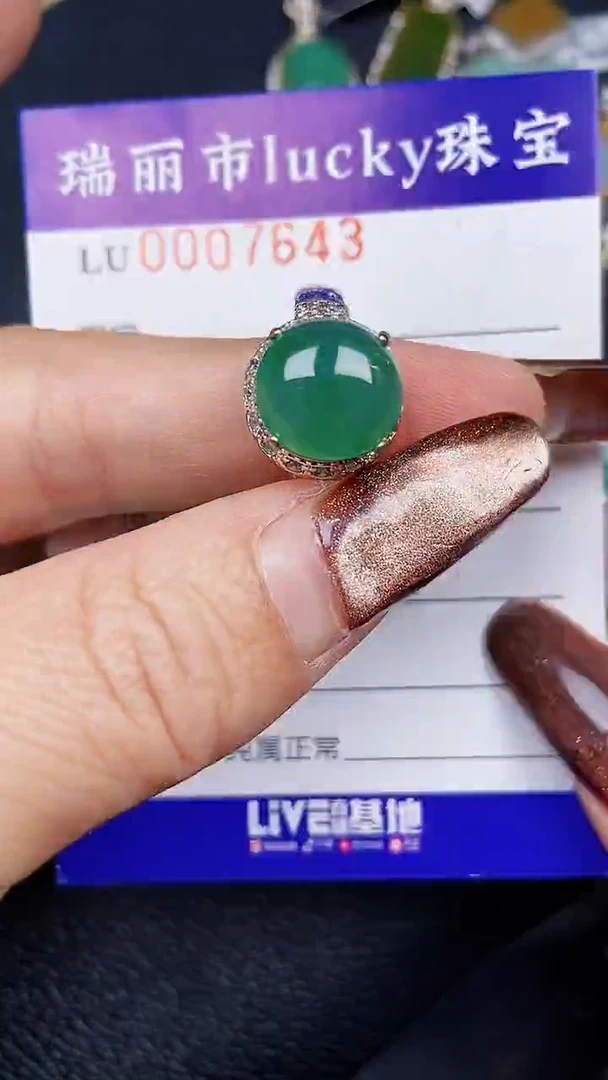 颈饰未镶嵌翡翠7643