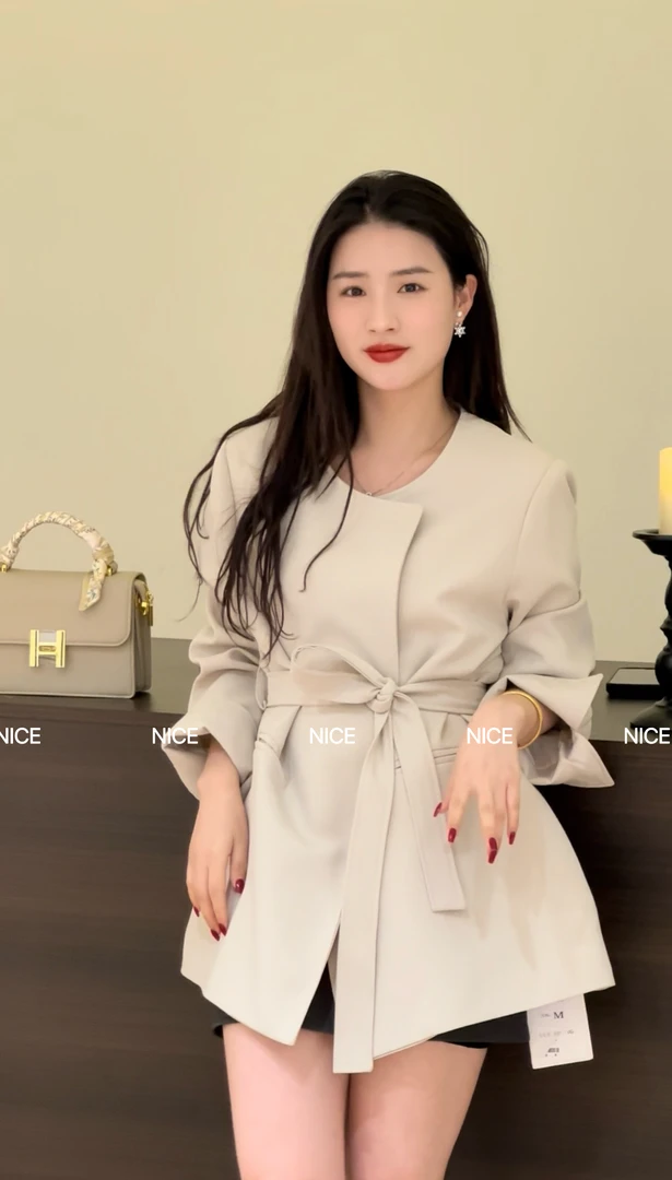 NICE【极简圆领】经典开春西装