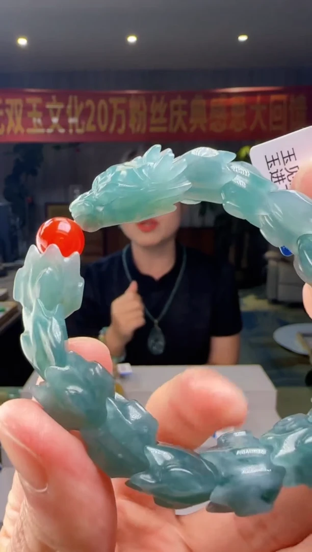 未镶嵌手串翡翠多样性发其一DY@@960Q3J13010