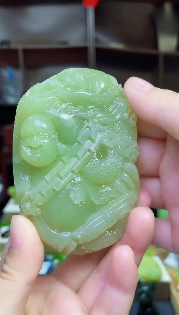 和田玉未镶嵌颈饰1