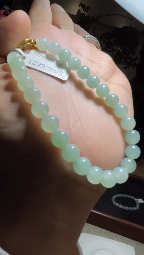 未镶嵌手链翡翠手串