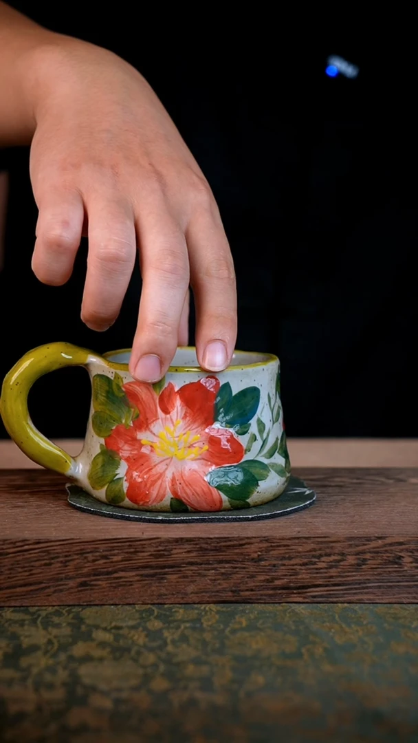 摆件泥垚手作 景德镇手工手绘器物