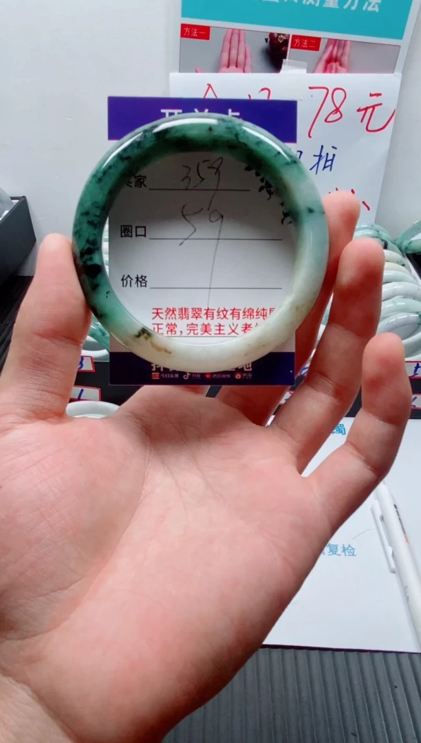 未镶嵌手镯翡翠359