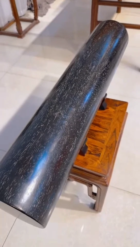 紫檀木类端景台厚**福紫檀横财链接