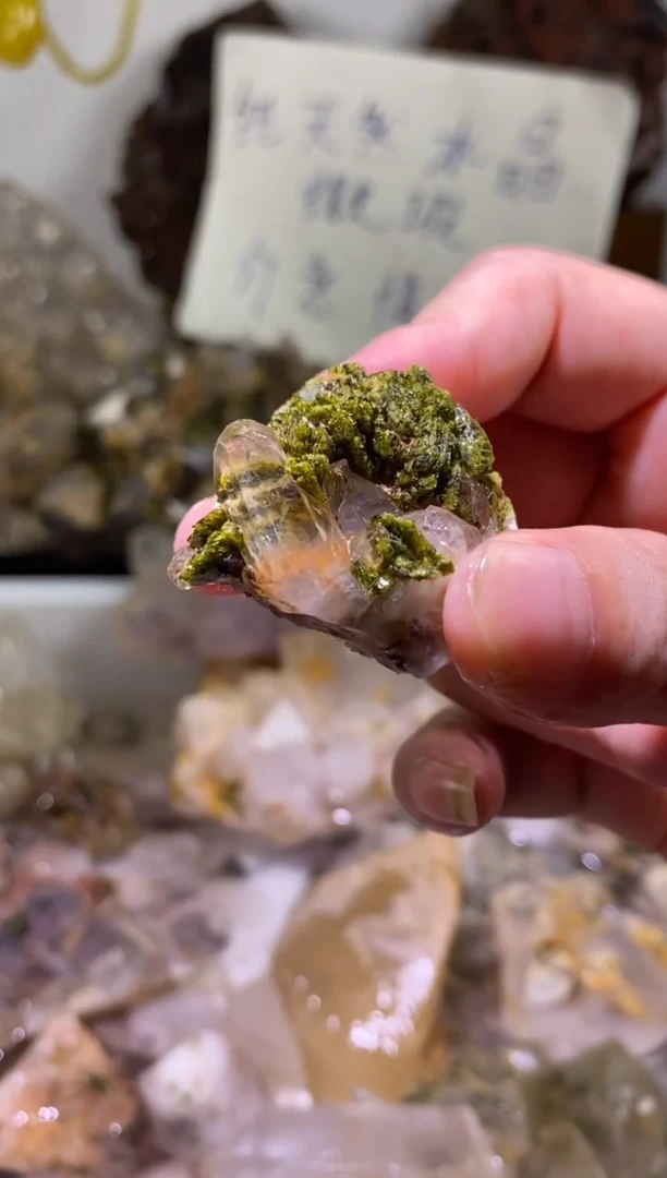 未镶嵌珠宝半成品水晶58号四川超七花园水晶