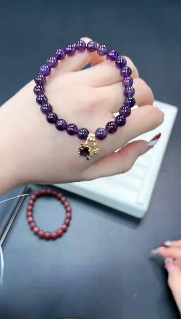 【闪购商品】水晶手串未镶嵌43e多样性发其一/1条默认微瑕