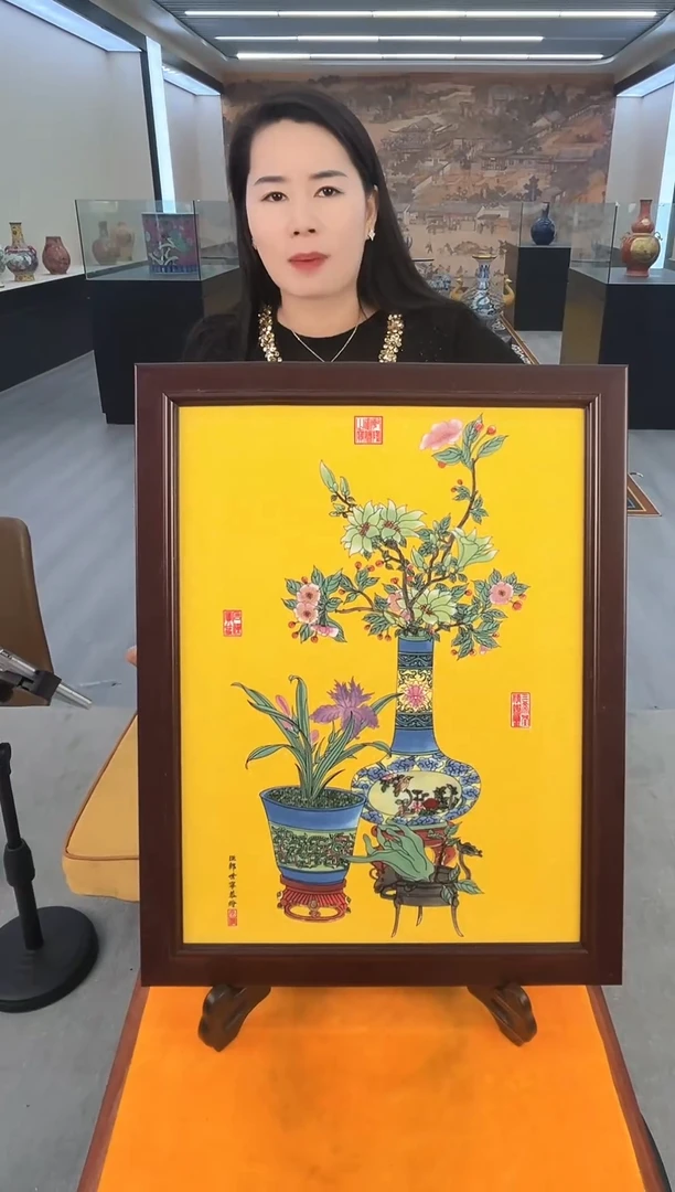 【闪购商品】瓷片F511景德镇当代工艺品