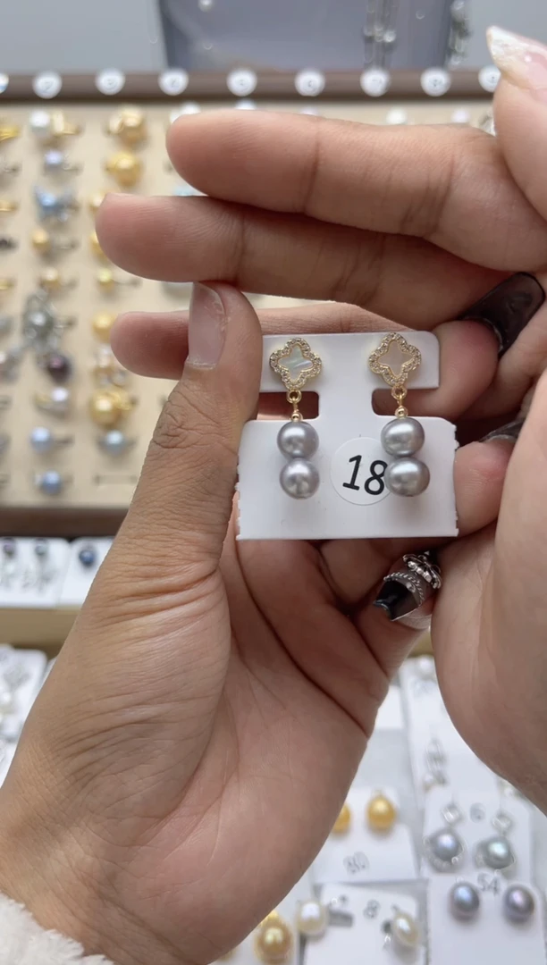 【闪购商品】淡水珍珠戒指合金118