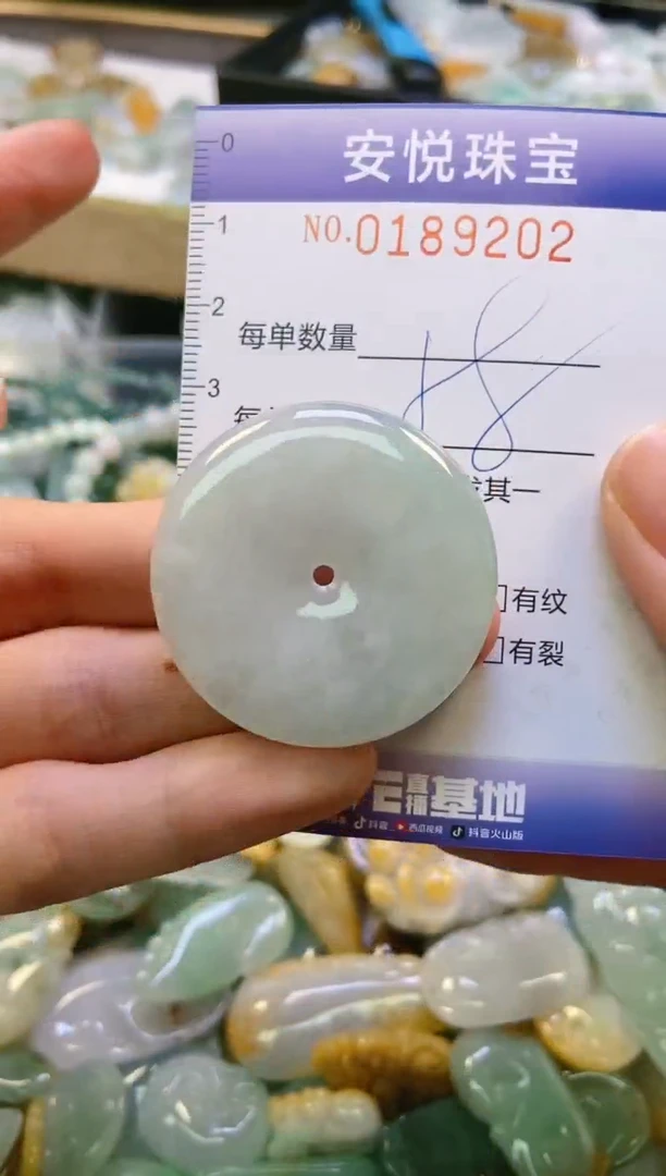翡翠未镶嵌颈饰闪购0189202