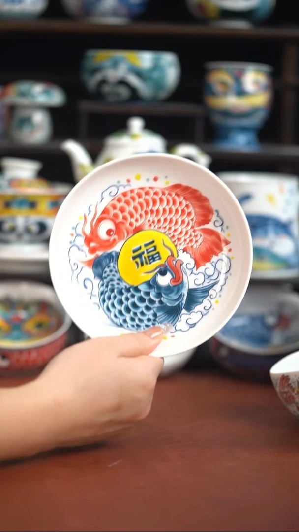 昨明福字壶承（宠粉福利）