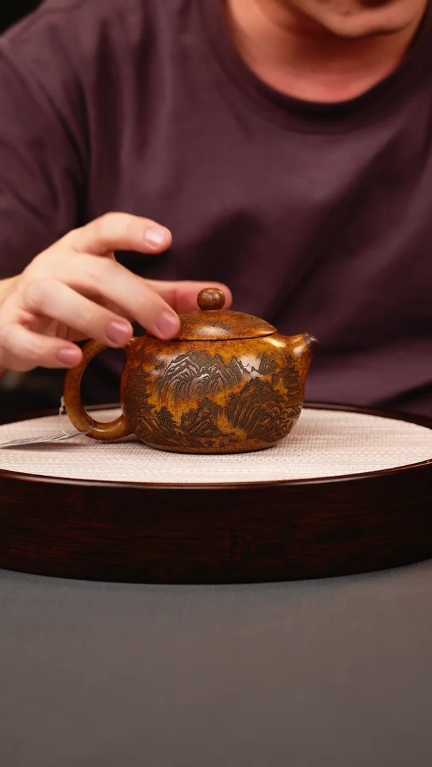 茶壶紫砂龙骨金砂柴烧西施