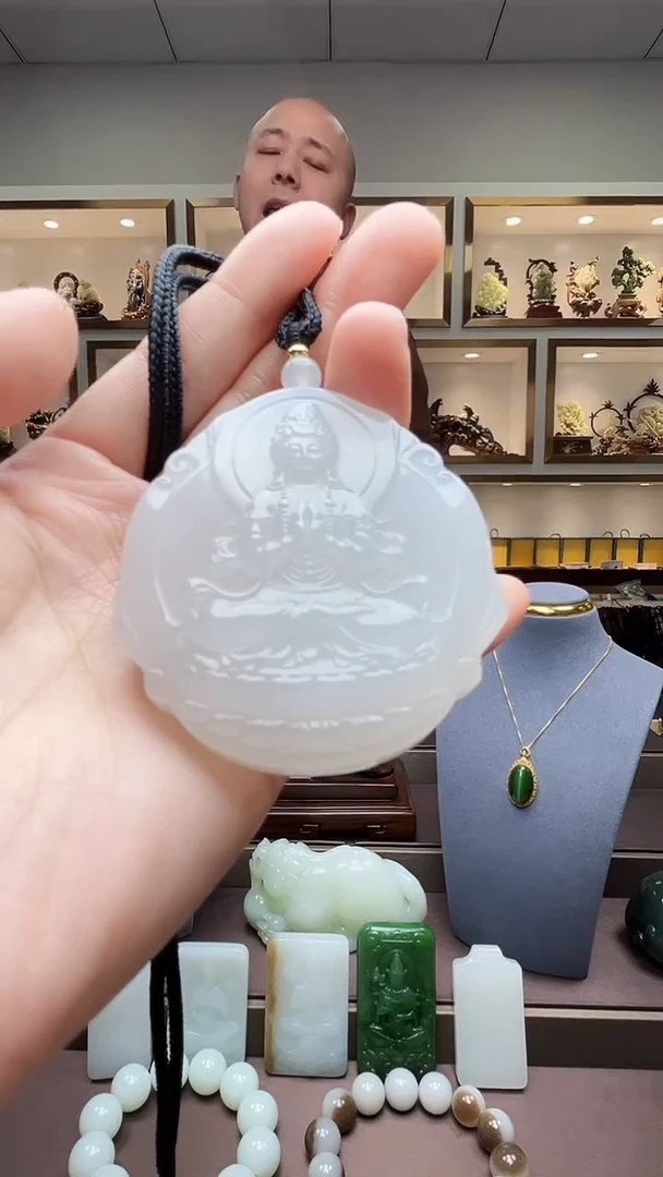 【闪购商品】和田玉挂件未镶嵌苏