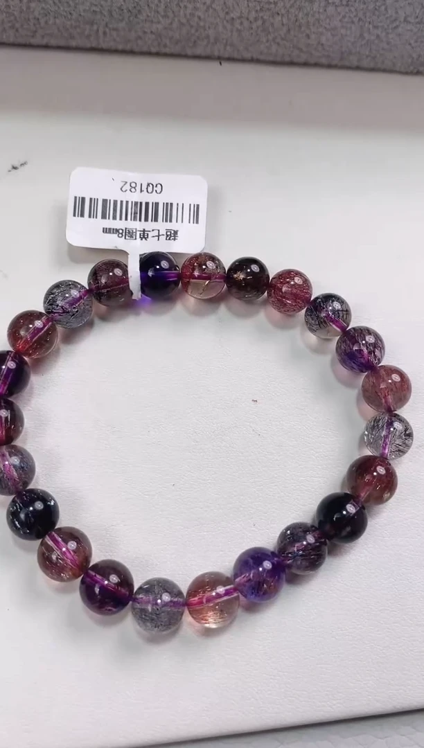 【闪购商品】水晶手链未镶嵌8mm多人多样性发其一