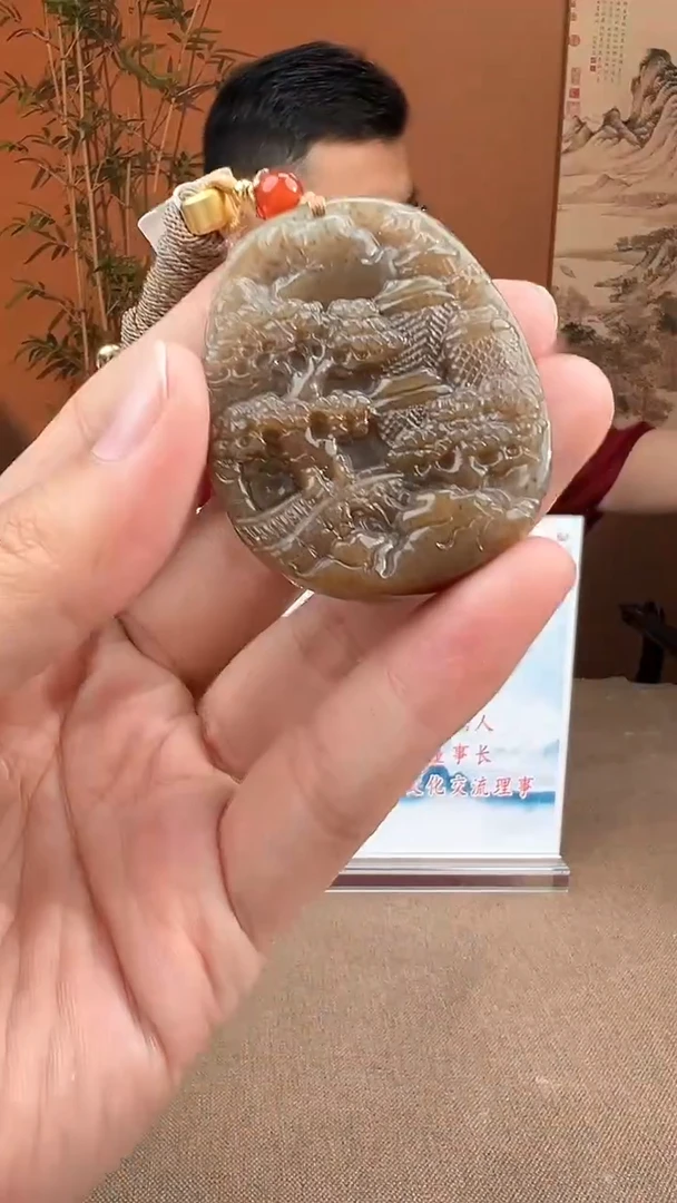 和田玉未镶嵌颈饰多样性发货拍一发一1510