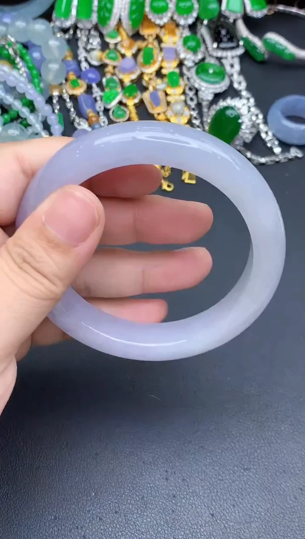 未镶嵌手镯翡翠628-春日珠宝