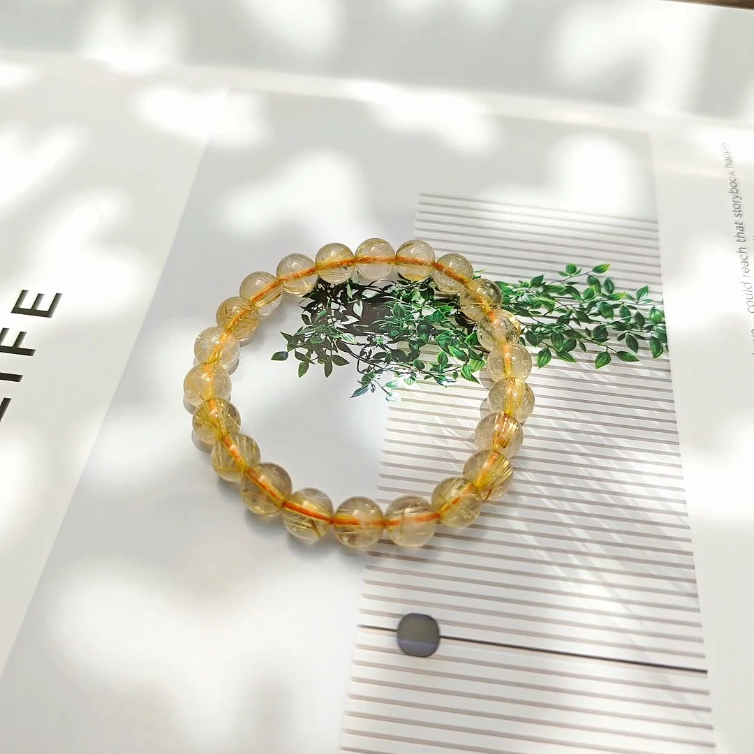 水晶发晶 7mm+手串 2544 多样性发一件