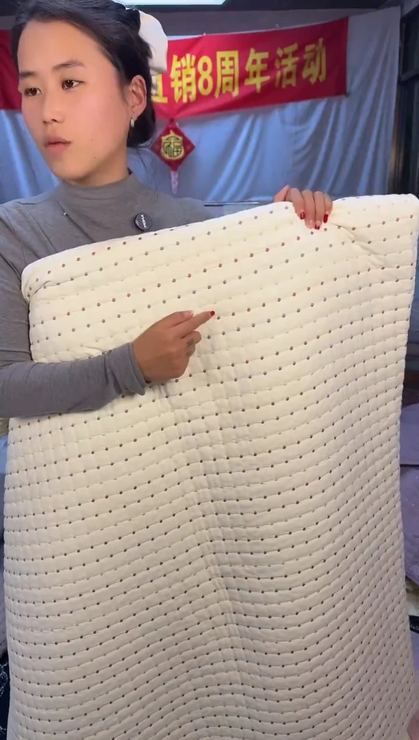 棉纯棉米黄色米粒秀150*200三件套