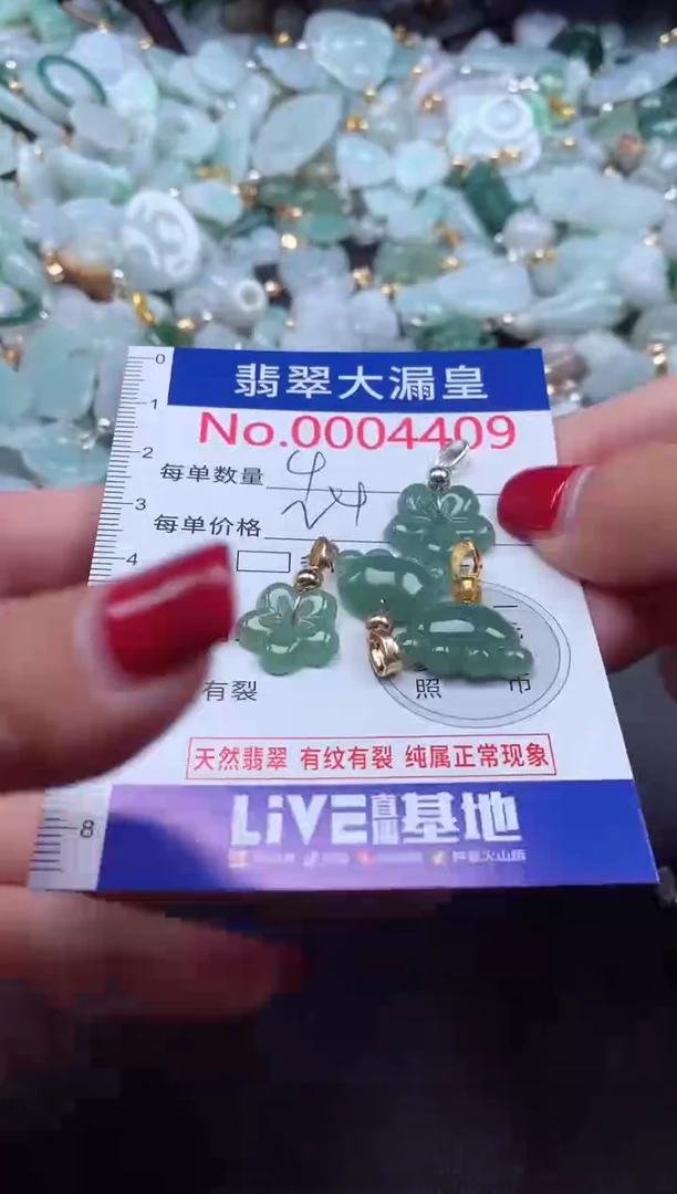 颈饰未镶嵌翡翠4409