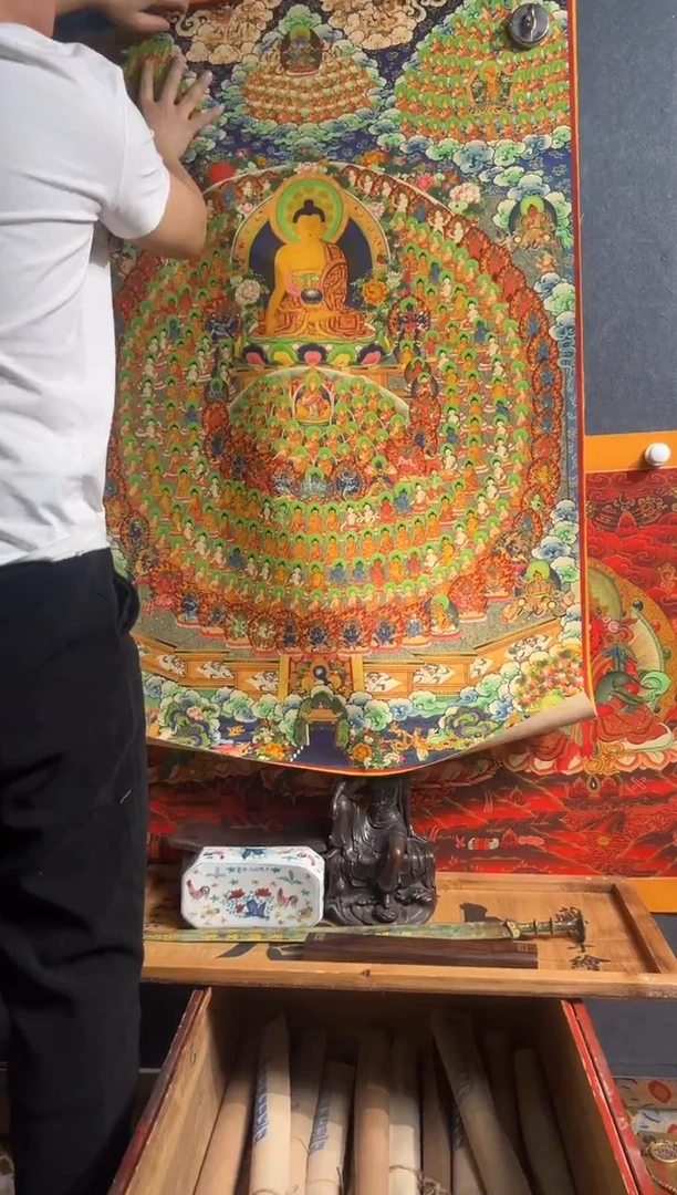 卷轴画卷轴画奥奥的唐卡