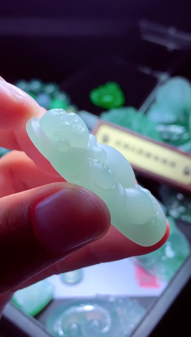 未镶嵌定制翡翠薛*#翡翠毛货定制
