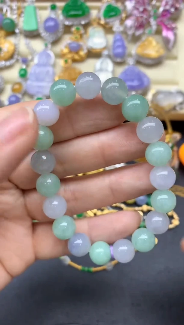 【闪购商品】翡翠手链未镶嵌394-中国好珍宝