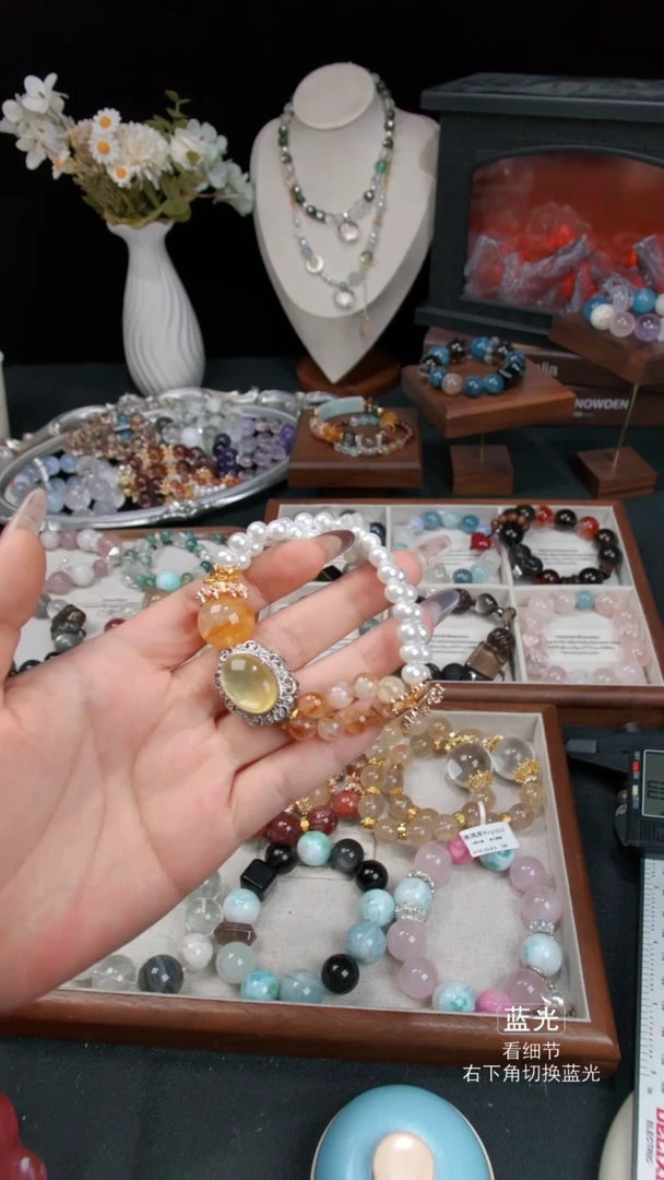 未镶嵌手链水晶07多样性发货 发其一