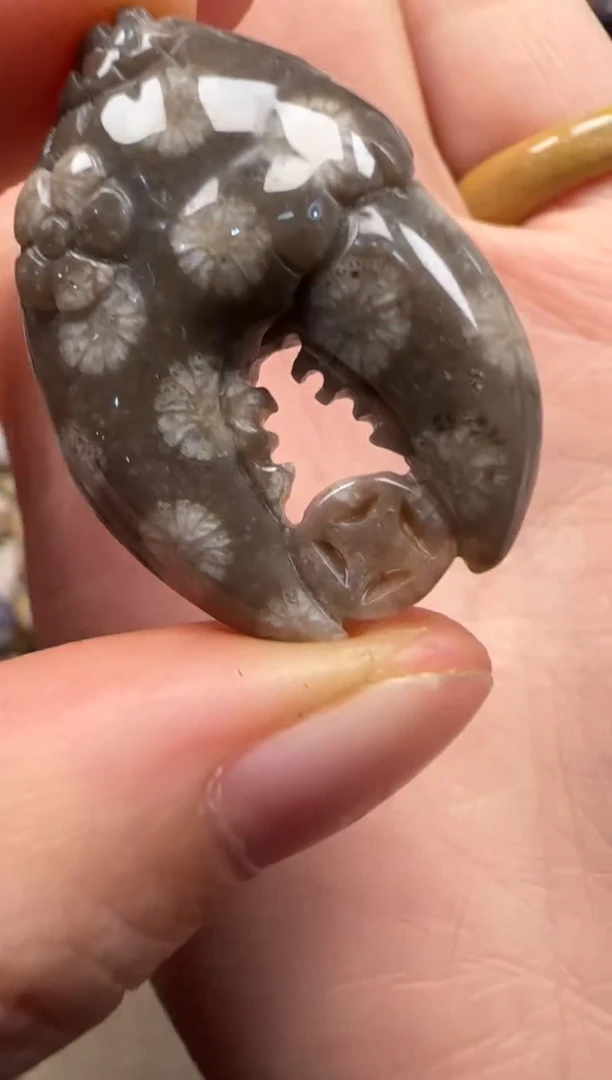 【闪购商品】硅化珊瑚（珊瑚玉）颈饰未镶嵌157