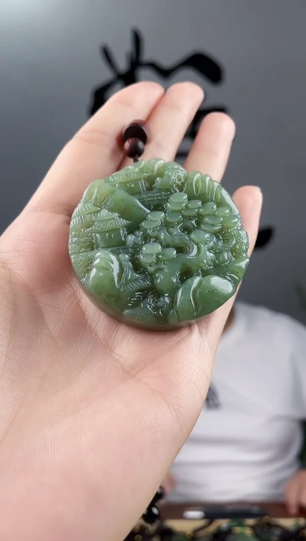 和田玉未镶嵌颈饰拍一发一，多样性发货