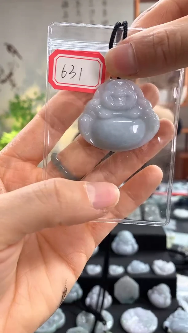 【闪购商品】翡翠颈饰未镶嵌佛公631