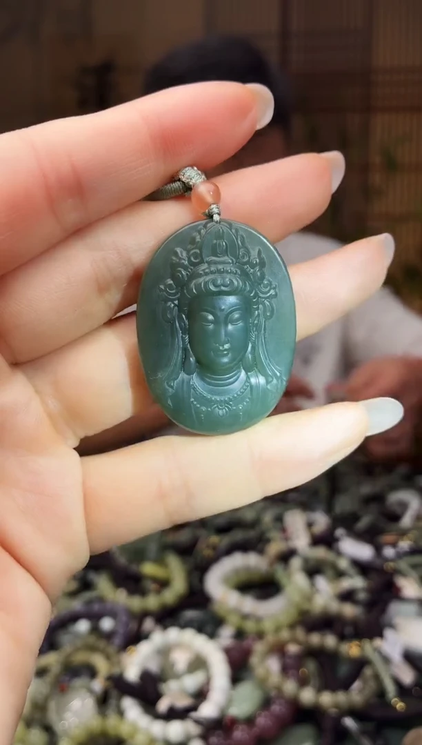 颈饰未镶嵌和田玉多样性发货，拍一发一