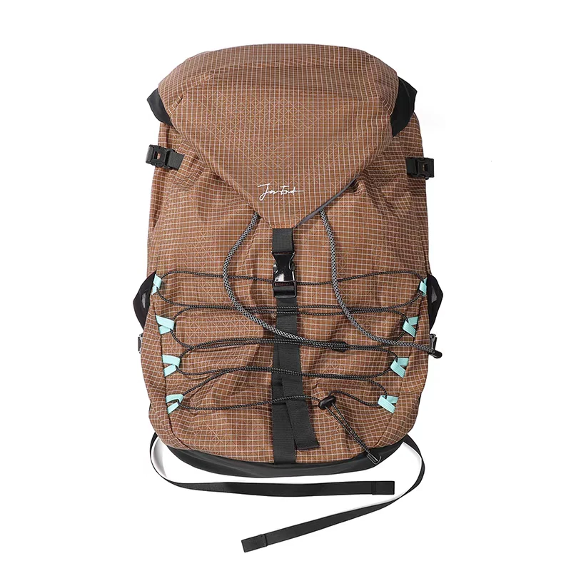 吉业新款轻量化双肩包登山包户外运动旅行休闲徒步骑行包背包