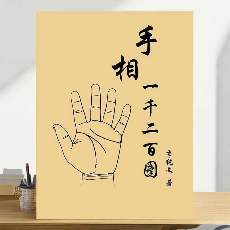 手相一千二百图绝版好书籍民间传统文化国学民俗急速发货