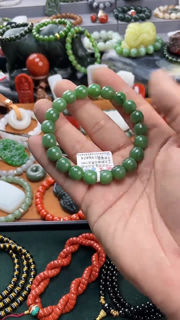 手链未镶嵌和田玉 多样性发一件THTY6474