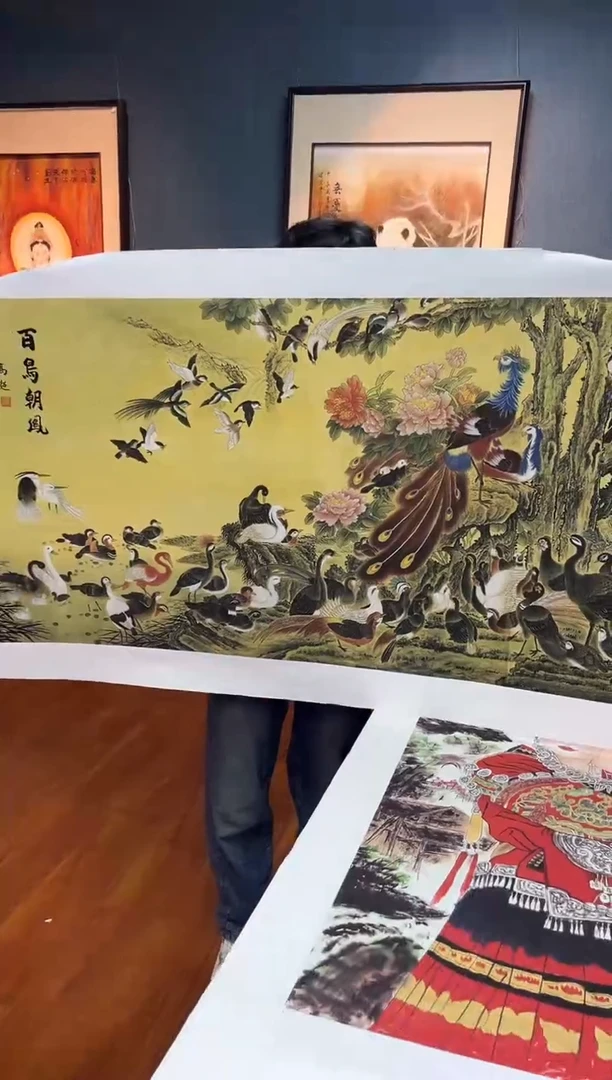国画九霄甄选国画作品63