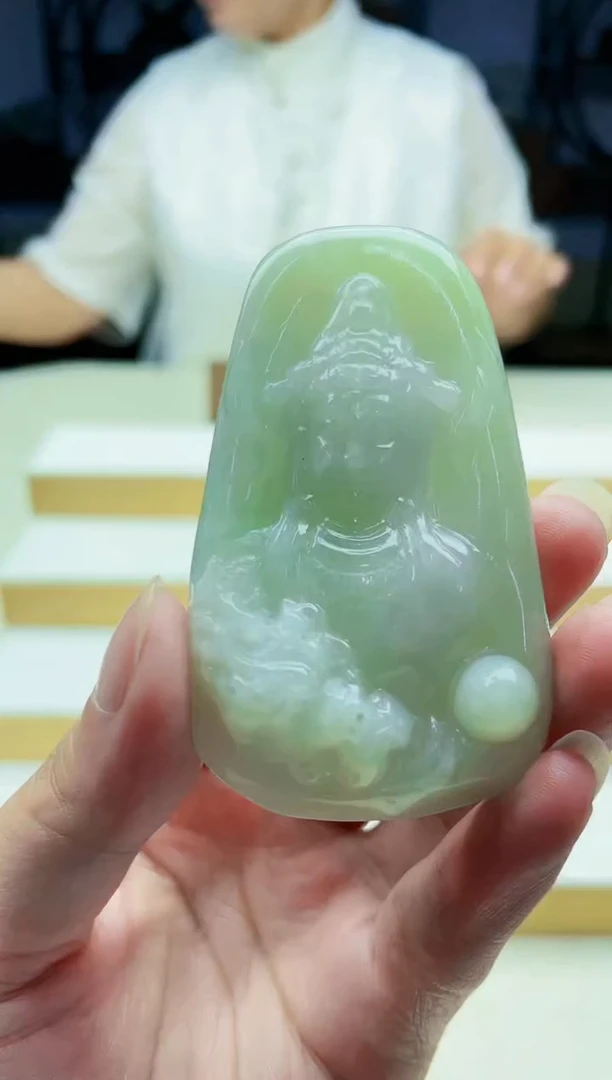 未镶嵌定制翡翠毛货09190057