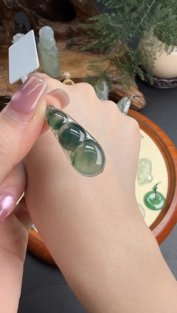 吊坠(不含链)未镶嵌翡翠翡翠饰品-113