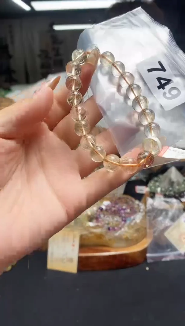 水晶手串未镶嵌手串749