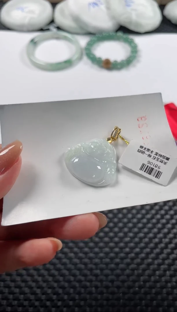 颈饰未镶嵌翡翠基地发货H 6443