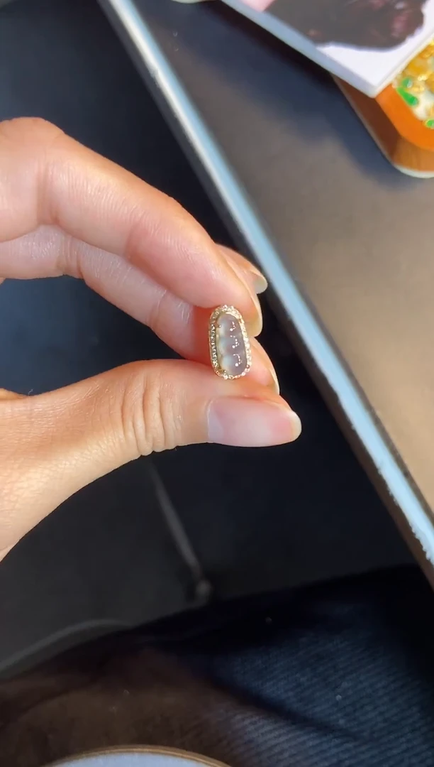 吊坠(不含链)银S925镶嵌翡翠1