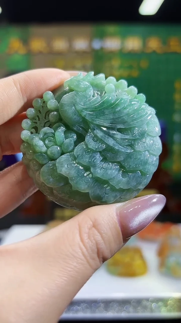 定制翡翠未镶嵌0602/Y/凤凰