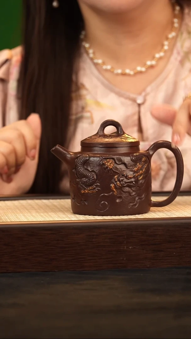 茶壶紫砂0520031906金玉满堂