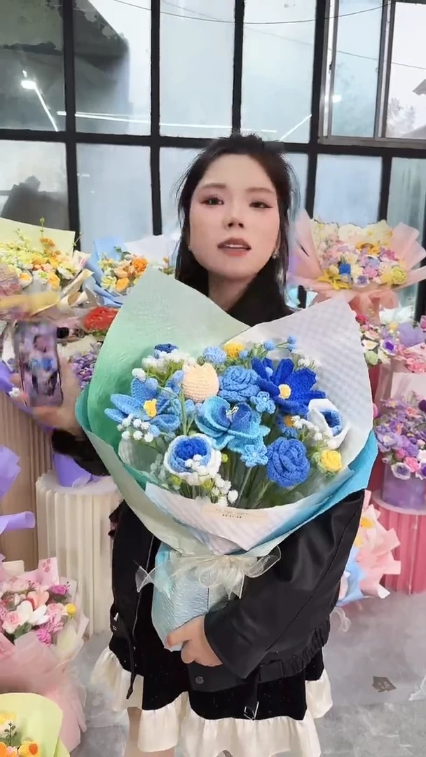 非遗手工定制花束，孤品清仓！！
