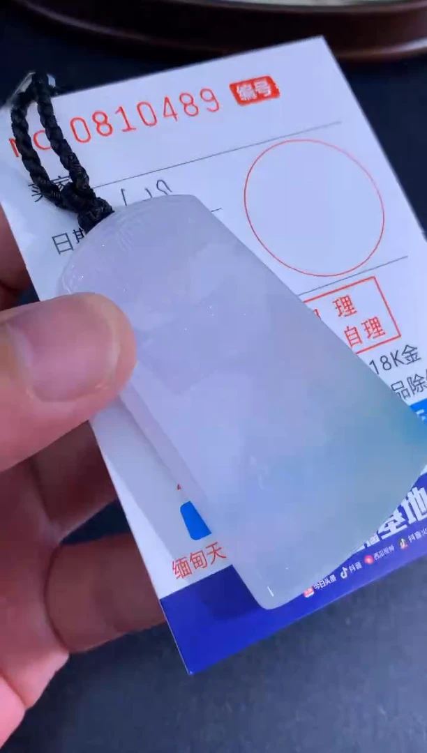 翡翠未镶嵌颈饰天然A货翡翠