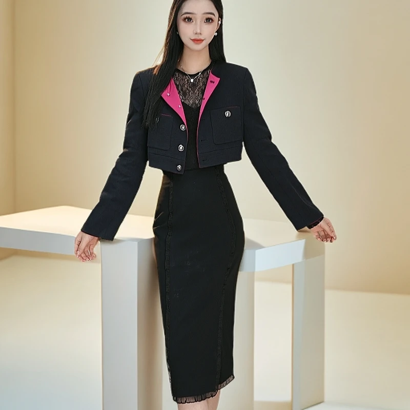 AMASS/阿玛施2025早春气质百搭时尚小香风外套5400727