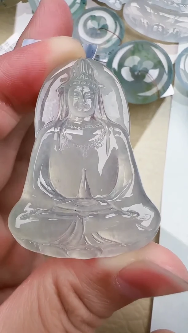 翡翠未镶嵌颈饰缅甸翡翠a货