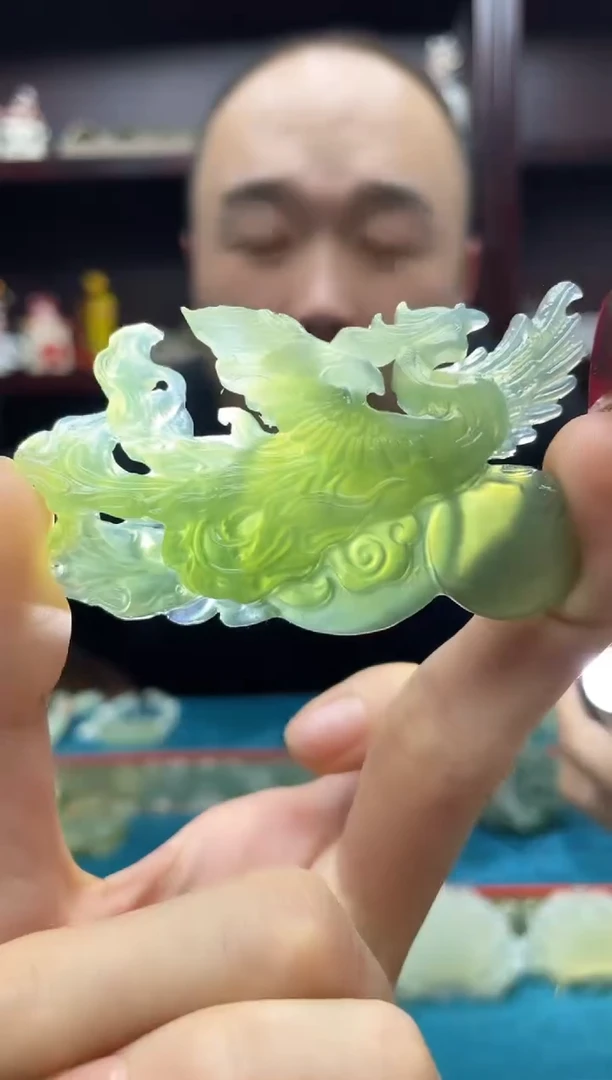 未镶嵌岫玉吊坠·