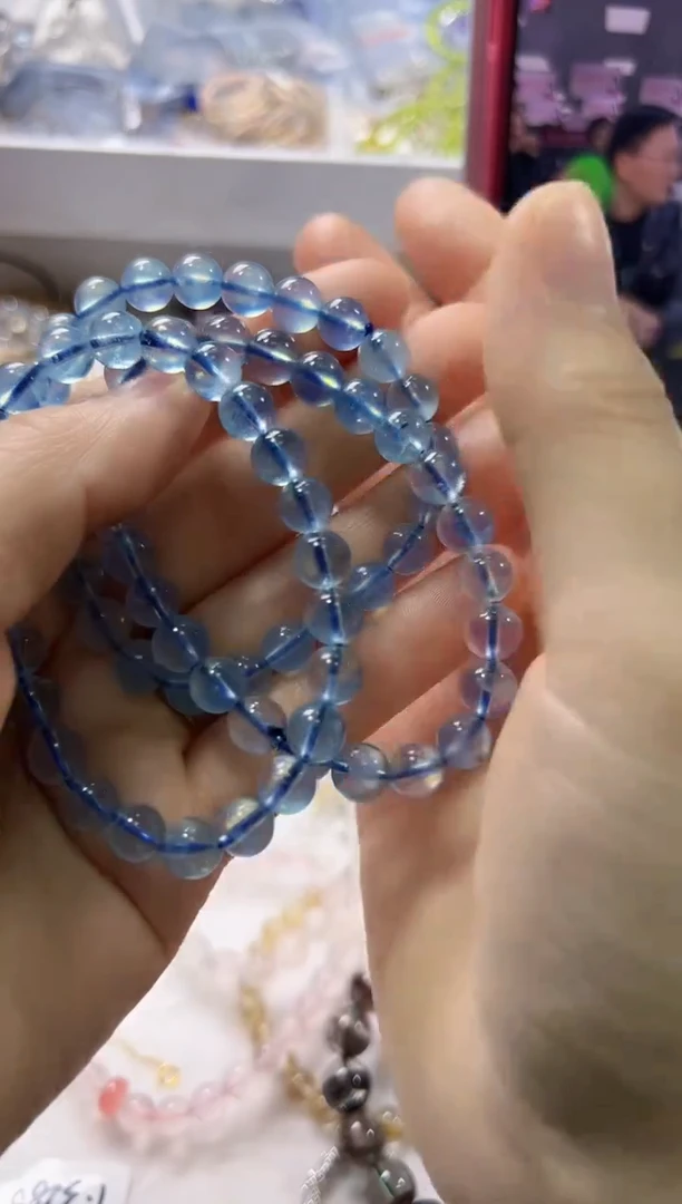 【闪购商品】海蓝宝石手串未镶嵌海蓝宝手串