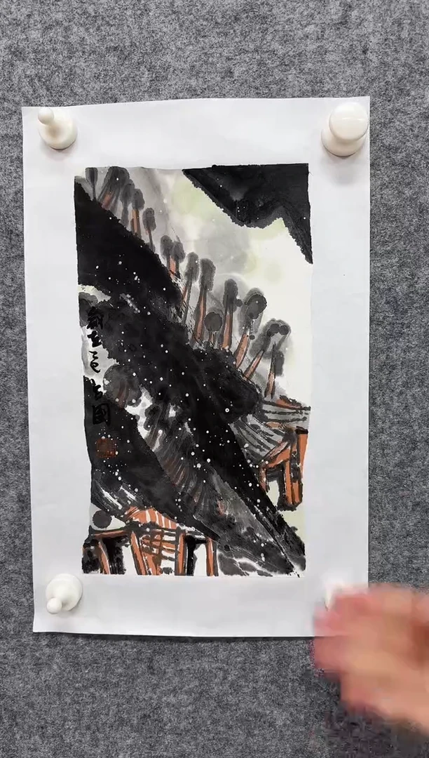 国画ST-JZP老师绘画作品