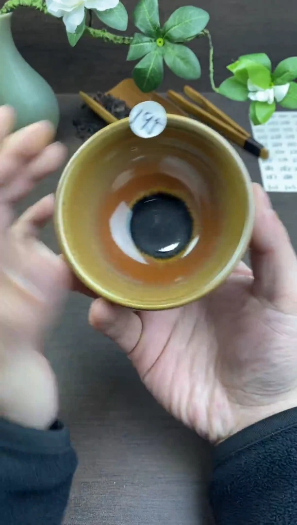 茶盏全手工原矿原釉建盏