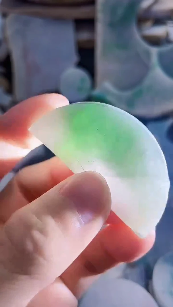 裸石翡翠天然A货翡翠板料